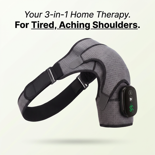 Heated shoulder massager hero
